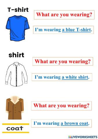 What are you wearing?