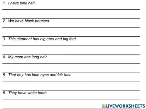 Children have-have got