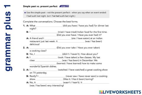 IC204 grammar plus 1