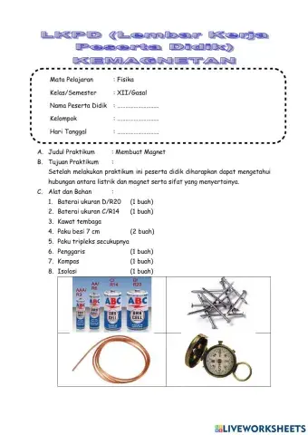 LKPD Kemagnetan