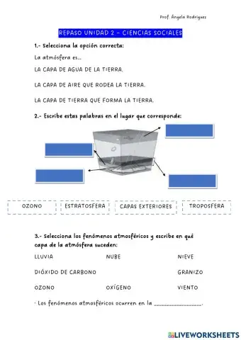 El tiempo y el clima