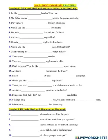 G7-review u5 practise 2