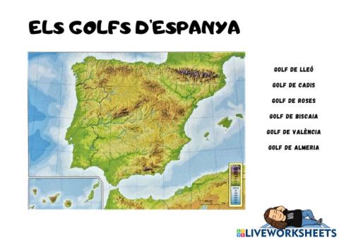 Els golfs d'Espanya