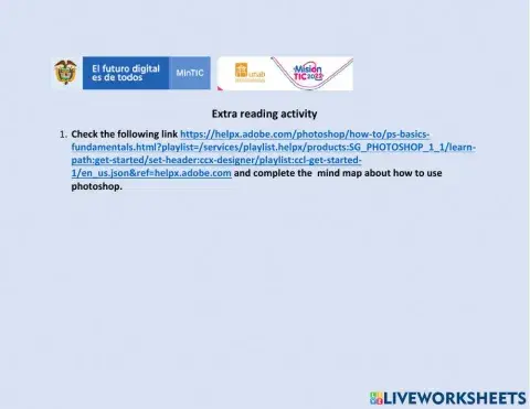 Extra reading photoshop