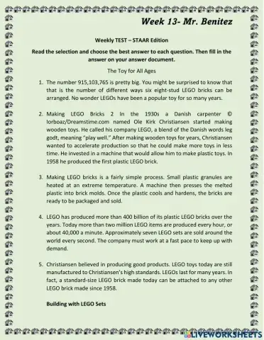 Reading Comprehension