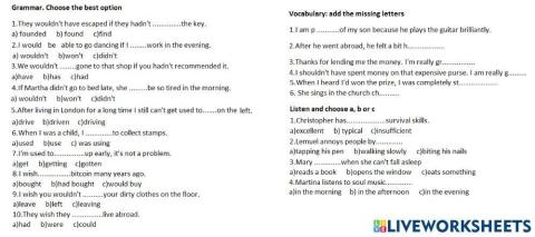 Upper-intermediate test 5&6