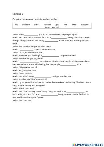 IE0, Unit 7, Language Builder, Exercise 6