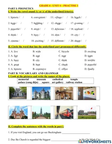 G6-review u4 practise 1