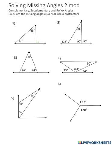 Solving Angles
