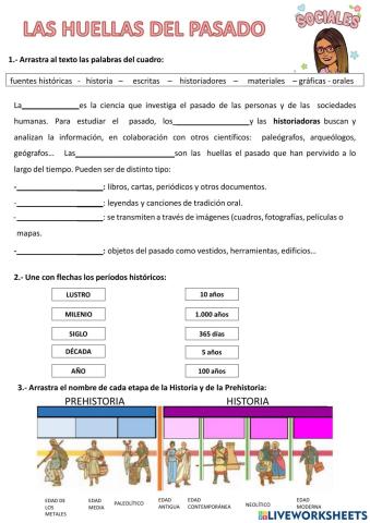 Las huellas del pasado