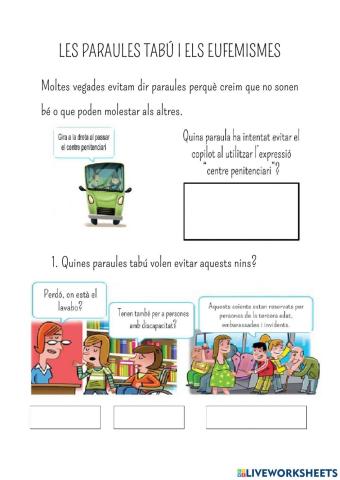 Eufemismes i paraules tabú