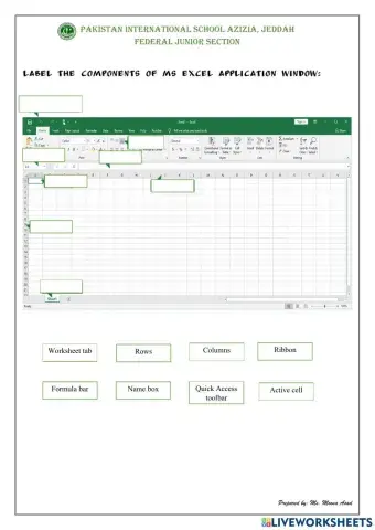 Excel Application Interface