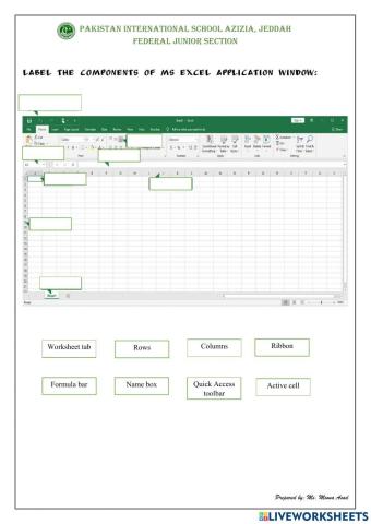Excel Application Interface