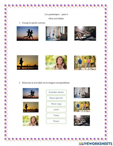 Actividades al aire libre