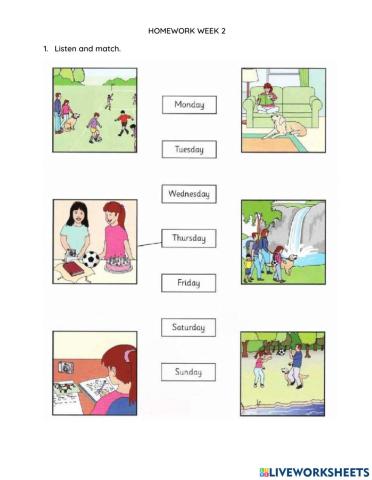 Movers listening -past simple