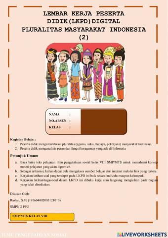 Pluralitas Kebudayaan