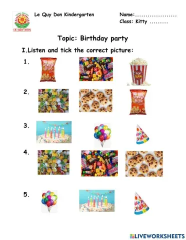 Weekly Homework for Kitty Classes W2