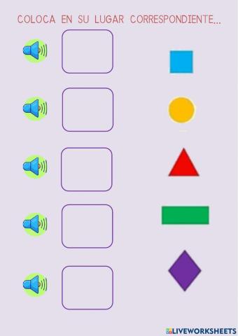 Las figuras geométricas