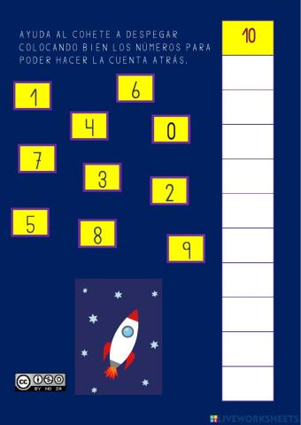 Cuenta  atrás cohete
