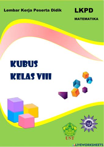 LKPD unsur dan luas kubus