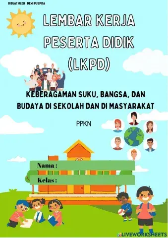 Keberagaman Suku, Bangsa, dan Budaya di Sekolah dan di Masyarakat