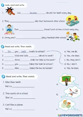 Smart Junior 3 Unit 2 Revision WB
