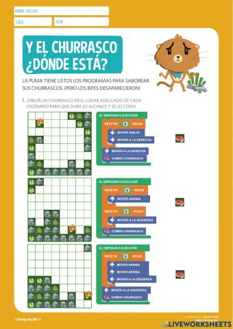 Y el churrasco ¿dónde está?