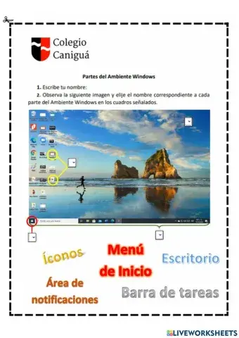 Partes del Ambiente Windows