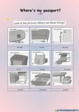 Where's my passport?