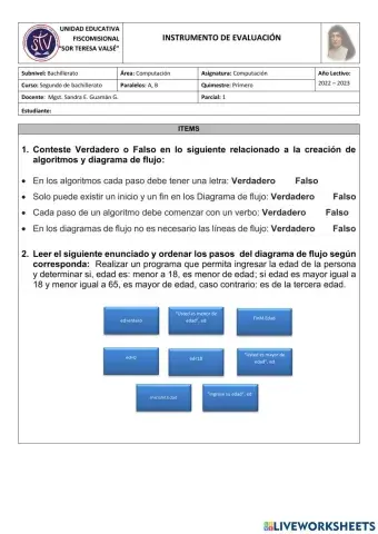 Diagrama de Flujo