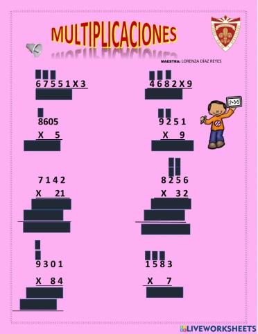 Multiplicaciones