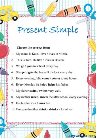 Present Simple