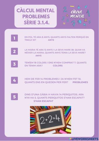 Càlcul mental 3.1.4