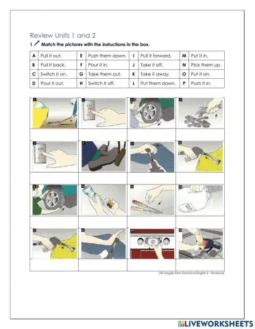 Technical English Units 1 and 2 Review