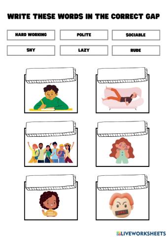 Personality Adjectives