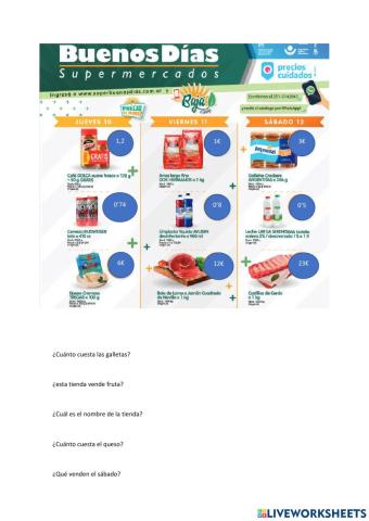 Comprensión de infografía