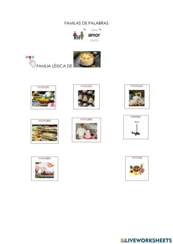 Familias léxicas 10