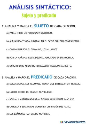 Análisis sintáctico