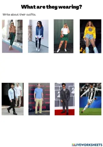 UNIT4-WHAT ARE THEY WEARING?