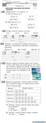 Тематична  робота № 2