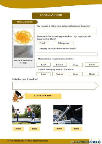 Materi Modulus Elastisitas