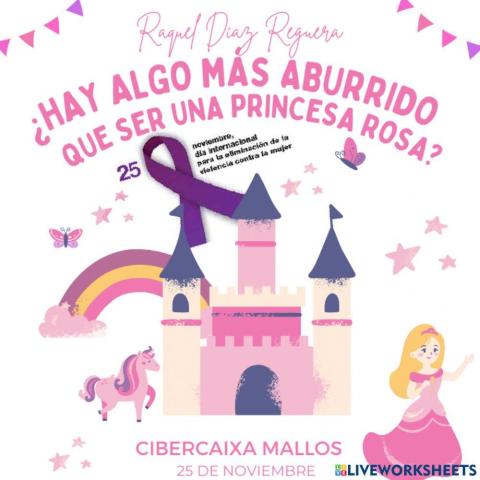 ¿Hay algo más aburrido que ser una princesa rosa?