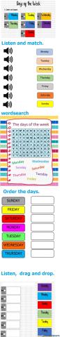 Days of the week compilation