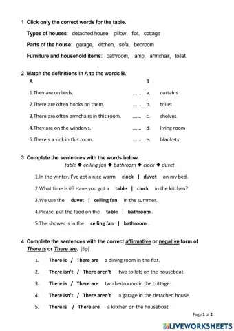 There is - There are ESO 1 Practise