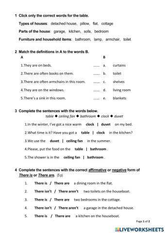 There is - There are ESO 1 Practise