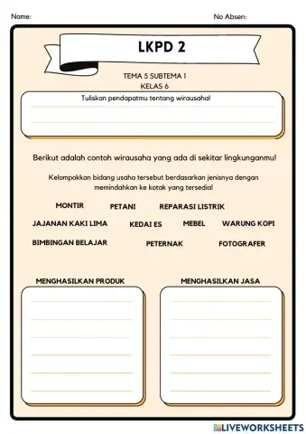 Wirausaha dan reklame