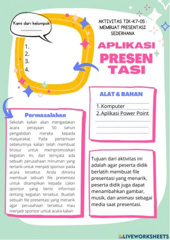 Aplikasi presentasi