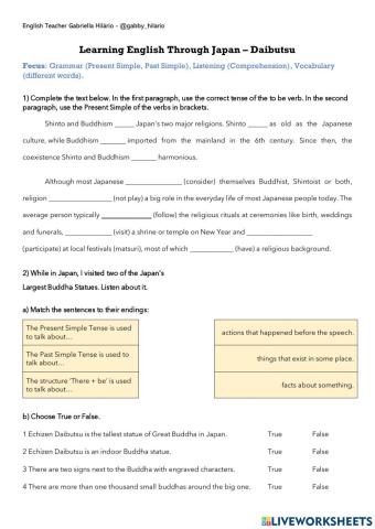 Learning English Through Japan – Daibutsu