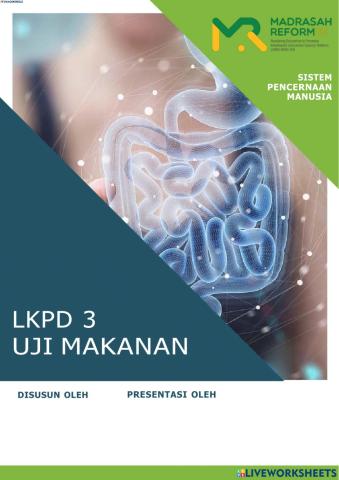 Lkpd uji makanan