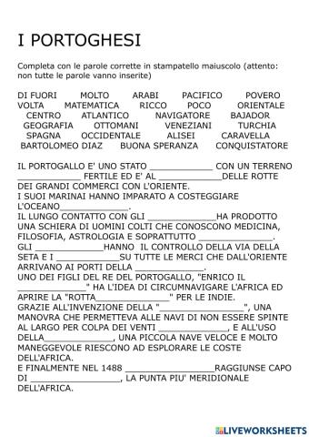 La via orientale per le indie